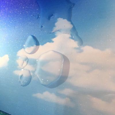 Tranh treo tường phòng khách, phòng ngủ -Tranh treo 1 tấm dọc M26622/ Gỗ MDF cao cấp phủ kim sa/ Chống ẩm mốc, mối mọt/Bo viền góc tròn