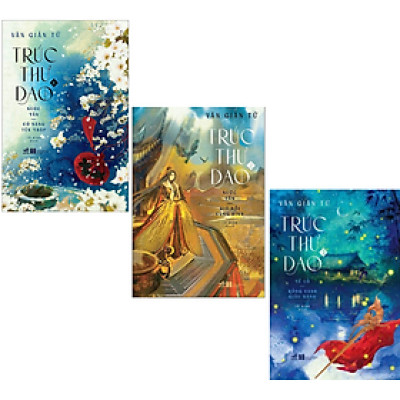 Combo 3Q Trúc Thư Dao: Trúc Thư Dao 1 - Nước Tần - Có Nàng Tên Thập + Trúc Thư Dao 2 -  Nước Tấn - Gió Nổi Cung Đình + Trúc Thư Dao 3 - Tề Lỗ - Rồng Xanh Giấu Sáng