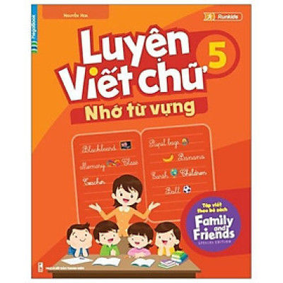 Sách - Luyện Viết Chữ Nhớ Từ Vựng 5 - Megabook
