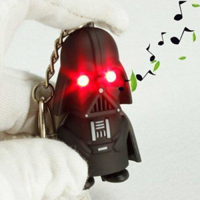 Móc Khóa Chúa Tể Bóng Tối Vader Có Led Và Âm Thanh