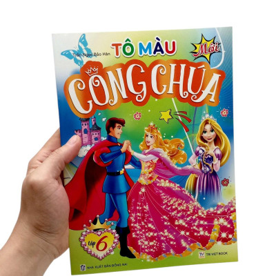 Sách - Tô Màu Công Chúa - Tập 6