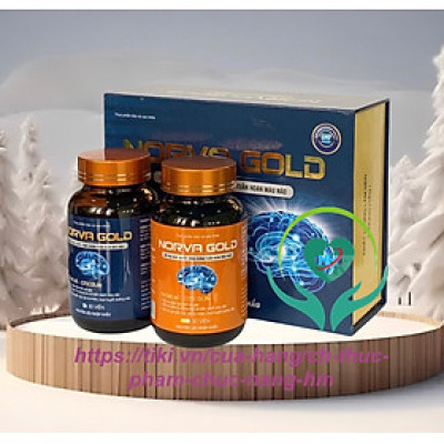 Bổ não Norva Gold ( hộp 2 lọ * 30 viên), Lisse