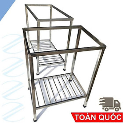 Kệ Chân Chậu Rửa Chén Bát Inox Siêu Tiện Dụng - Nhiều kích thước phù hợp hầu hết các cỡ chậu thông dụng