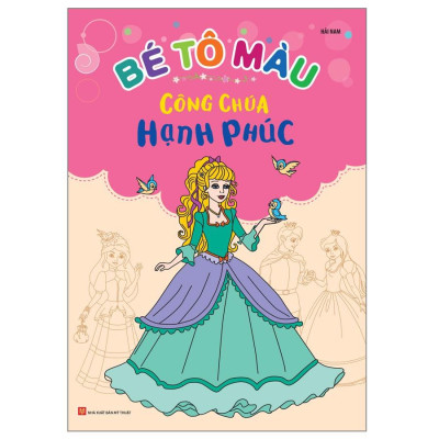 Sách Combo Bé Tô Màu Công Chúa Túi 6 Cuốn - Minh Long