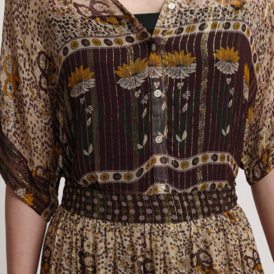 Áo Ánh Kim Cotton Voan Cao Cấp Luna Llena