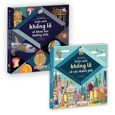 Combo Sách Dành Cho Trẻ Tìm Hiểu Về Thế Giới: Quyển Sách Khổng Lồ Về Khoa Học Thường Thức + Quyển Sách Khổng Lồ Về Các Thành Phố + Poster An Toàn Cho Con Yêu (Sách Thiếu Nhi Khám Phá Thế Giới Xung Quanh)