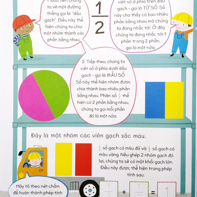 Tớ Đến Với Toán Học: Làm Quen Với Phân Số