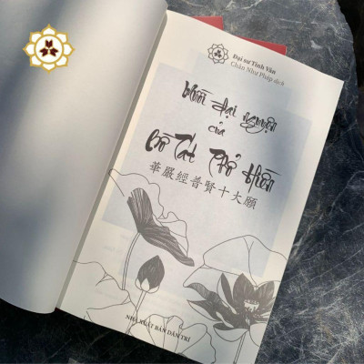 Sách - Mười Đại Nguyện Của Bồ Tát Phổ Hiền - Đại Sư Tinh Vân - Vĩnh Nghiêm Books