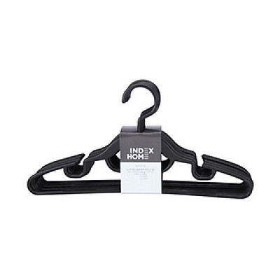 [ Freeship toàn quốc ] Móc Treo Quần Áo Màu Đen ARNIE | Index Living Mall | Nội Thất Nhập Khẩu Thái Lan