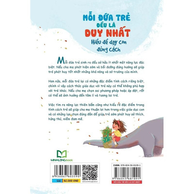 Mỗi Đứa Trẻ Đều Là Duy Nhất - Hiểu Để Dạy Con Đúng Cách