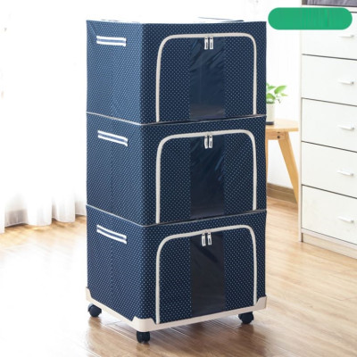 Bộ 3 Túi Đựng Chăn Màn Khung Sắt Gấp Gọn miDoctor (CÓ CHỌN MÀU)