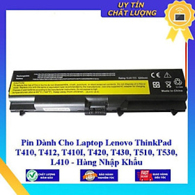 Pin dùng cho Laptop Lenovo ThinkPad T410 T412 T410I T420 - Hàng Nhập Khẩu MIBAT384