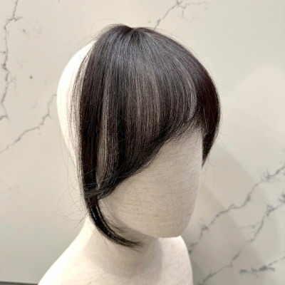 Mái Pháp tóc thậ.t nữ (không có tóc phía sau)- Tóc Giả Vân Anh