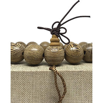 VÒNG TAY GỖ CÁNH GÀ SIZE HẠT 15MM - 15 HẠT