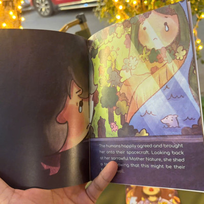 BEYOND US (bản tiếng Anh của cuốn sách Gaia - con gái của mẹ thiên nhiên) – Sunshine Village Academy – Thái Hà books – NXB Công Thương