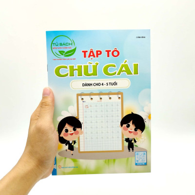 Tập Tô Chữ Cái Dành Cho 4-5 Tuổi (Tủ Sách Mầm Non Chăm Học)