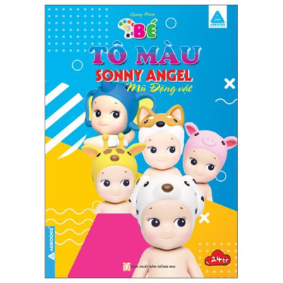 Sách - Bé Tô Màu - Sonny Angel - Mũ Động Vật