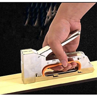 Máy bản đinh ghim cầm tay tặng kèm hộp 200 ghim