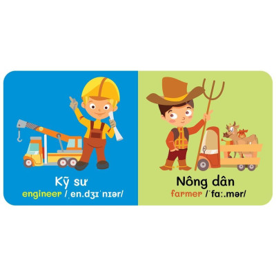 Sách - Boxset Vàng 9 Cuốn Từ Điển Bằng Hình Đầu Tiên Của Bé Từ 0-6 Tuổi - Song Ngữ Anh Việt - Việt Thư