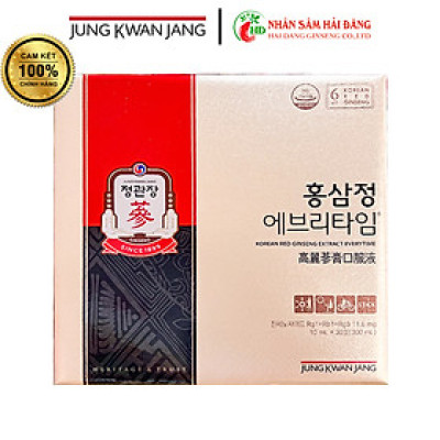 Tinh Chất Hồng Sâm Hàn Quốc KGC Jung Kwan Jang Everytime Original 10ml x 30 gói