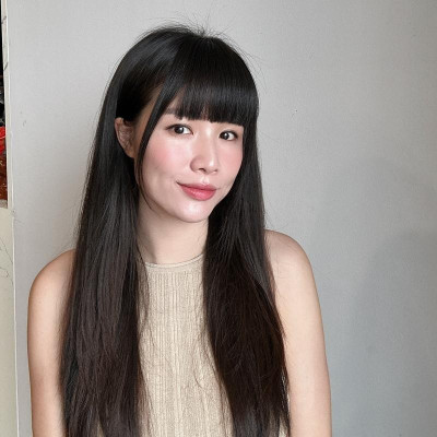 Mái 2 ria dày tóc thậ.t nữ (không có tóc phía sau) - Tóc Đẹp Vân Anh