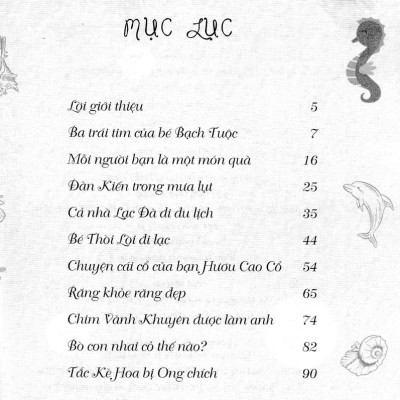 Ba Trái Tim Của Của Bạch Tuộc - Truyện Đồng Thoại_PNU