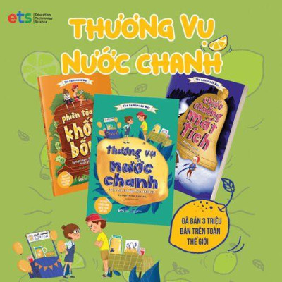 Sách - Thương Vụ Nước Chanh (Trọn bộ 3 tập) - Câu chuyện kinh điển về giáo dục tài chính của trẻ em Mỹ