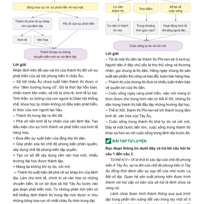 Sách - Đột Phá Tư Duy Lịch Sử Và Địa Lí 7 - Tập 1