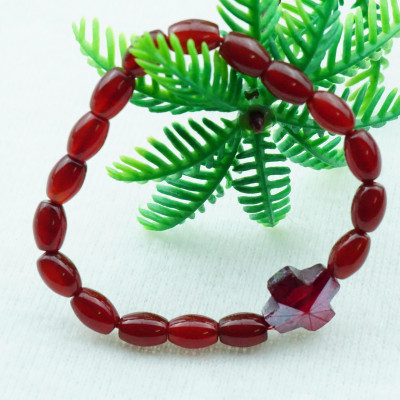 Vòng đeo tay mã não tự nhiên kiểu 2