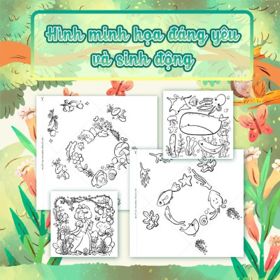 Sách Tô Màu - Tấm Thiệp Cảm Xúc - Megabook