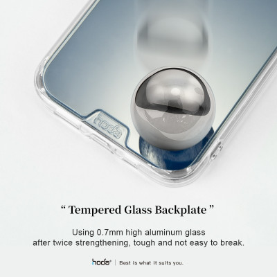 Ốp lưng dành cho iPhone 14 Pro/14 Pro Max/13/13 Pro/13 Pro Max HODA Crystal Pro Glass - Hàng Nhập Khẩu