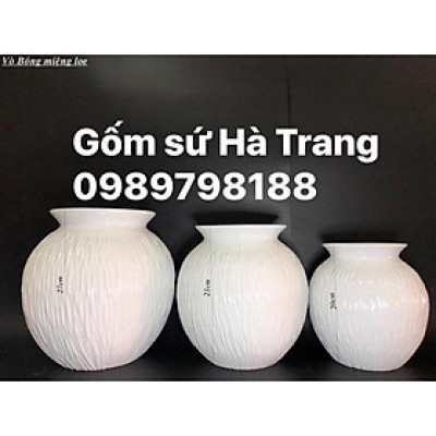 Vò miệng loe gốm sứ Bát Tràng cao cấp