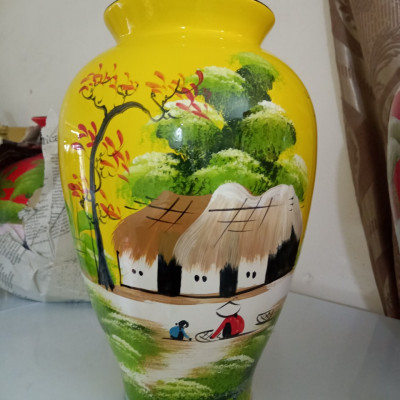 Lọ hoa gốm sứ Bát Tràng