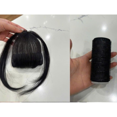 Mái Pháp tóc thậ.t nữ (không có tóc phía sau)- Tóc Giả Vân Anh