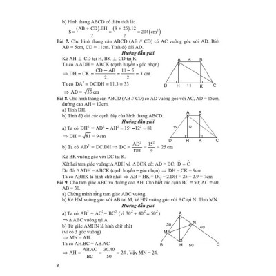 Sách - Giải nhanh các chuyên đề hình học 9 tài liệu thi vào lớp 10 (dùng chung cho các bộ sgk hiện hành) - HA