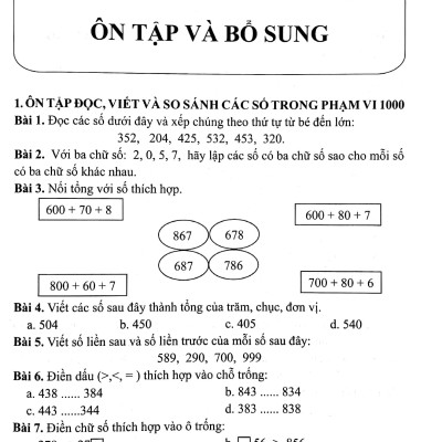 Toán 3 Bồi Dưỡng Học Sinh Năng Khiếu (Theo Chương Trình GDPT Mới - Dùng Chung Cho 3 Bộ Sách)