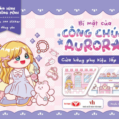 Sách - Dán Hình Thông Minh - Bí Mật Của Công Chúa Aurora - Cửa Hàng Phụ Kiện Lấp Lánh