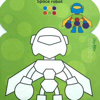 Tô Màu Hoàng Tử Ếch - Thế  Giới Robot