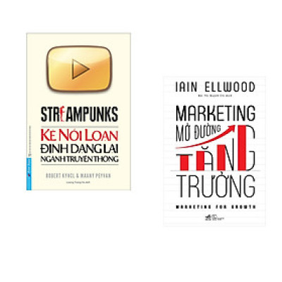 Combo 2 cuốn sách: Kẻ Nổi Loạn Định Dạng Lại Ngành Truyền Thông + Marketing mở đường tăng trưởng