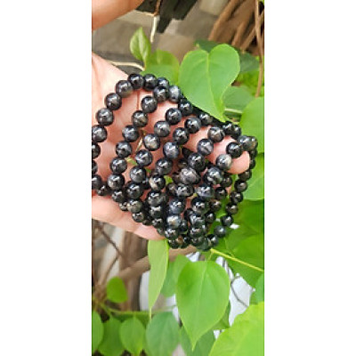 Vòng tay chuỗi đá mắt hổ tự nhiên đen xanh size hạt nhỏ 8mm 21 hạt bóng đẹp cung sanh nữ mệnh thủy mệnh mộc đeo may mắn đá tự nhiên tốt sức khỏe công việc tốt đẹp tài lộc hanh thông xinh tay rẻ đẹp ạ