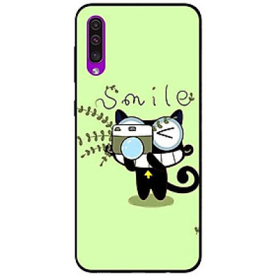 Ốp lưng dành cho Samsung A30s - A50 / A50s - A70 / A70s mẫu Mèo Xanh Chụp Ảnh