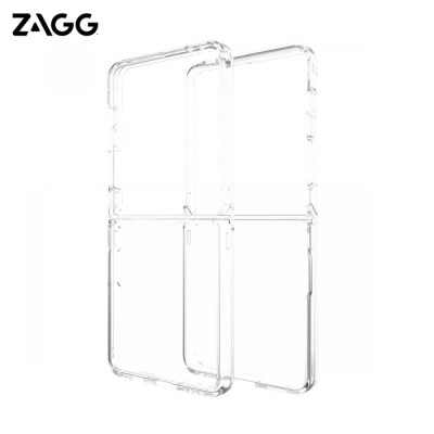 Ốp lưng trong suốt bảo vệ ZAGG Bridgetown cho Samsung Galaxy Z Flip 7 chống ố vàng, va đập và trầy xước_ Hàng chính hãng