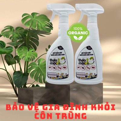 Diệt Côn Trùng Gián, Kiến, Kiến Ba Khoang, Muỗi, Ruồi, Mọt 100% Sinh Học Thảo Mộc Hương Sả Chanh Chai Xịt 500ml An Toàn Cho Sức Khỏe Em Bé Và Người Già