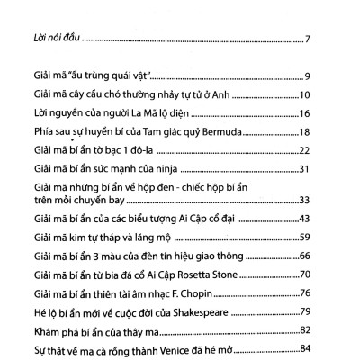 Tri Thức Bách Khoa - Sự Thật Về Những Điều Bí Ẩn