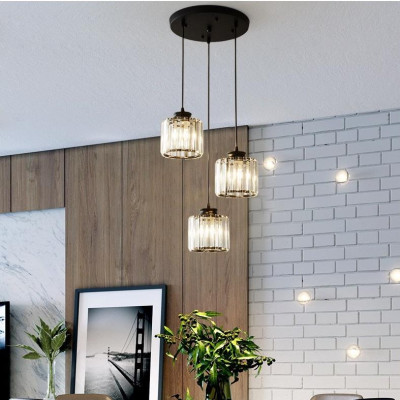 Đèn thả pha lê TOGU cao cấp trang trí nội thất hiện đại, sang trọng.