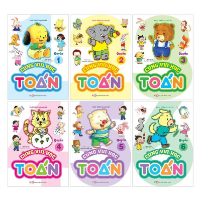 Sách - Phát Triển IQ Cho Bé - Cùng Vui Học Toán Quyển 3 - Tân Việt Books