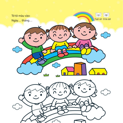 Bé Tập Tô Màu - Từ Cơ Bản Đến Nâng Cao - Lăng Kính Mộng Mơ 1