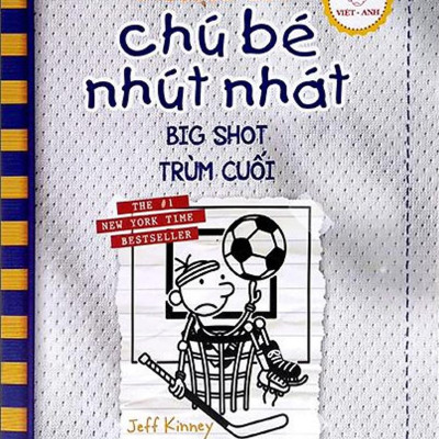Combo Sách Diary Of A Wimpy Kid - Nhật Ký Chú Bé Nhút Nhát - Song Ngữ Việt-Anh: Tập 1 - 18 (Bộ 18 Cuốn)