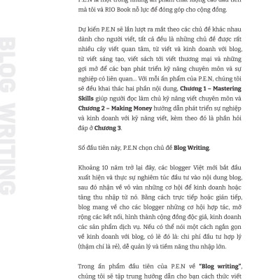 Blog Writing - Sống Với Nghề Viết Blog