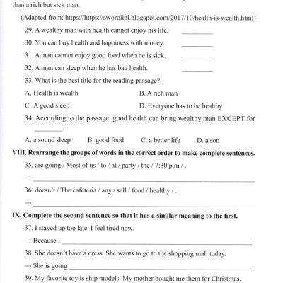 	Bài Tập Bổ Trợ Toàn Diện Tiếng Anh 7 _ABB